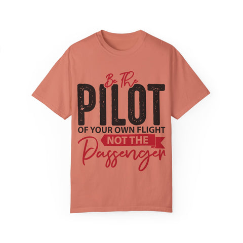 Inspirational Pilot T-Shirt for Dreamers | Unisex Garment-Dyed Tee