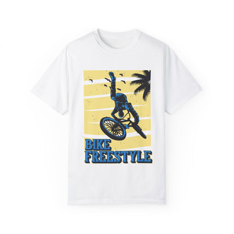 Unisex Bike Freestyle T-Shirt - Casual Graphic Tee for Cyclists
