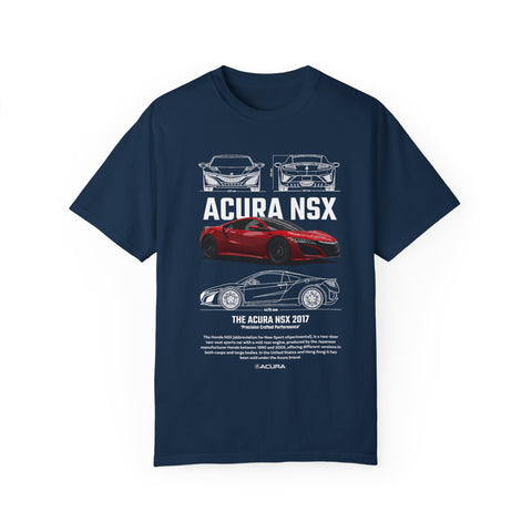 Acura NSX Unisex Garment-Dyed T-Shirt – Car Enthusiast Apparel for Auto Lovers