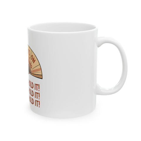 Western-Themed Ceramic Mug – Perfect for Cowboy Lovers!