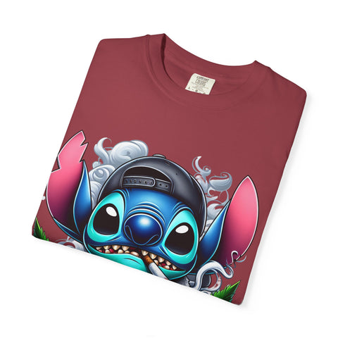 Vibrant Stitch-Inspired Unisex T-Shirt | Funky Streetwear Vibe | Perfect for Festivals and Casual Outings