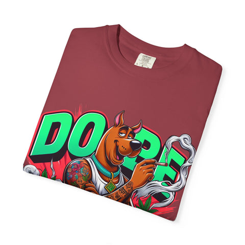Dope Scooby-Doo Unisex T-Shirt - Vintage Car Design