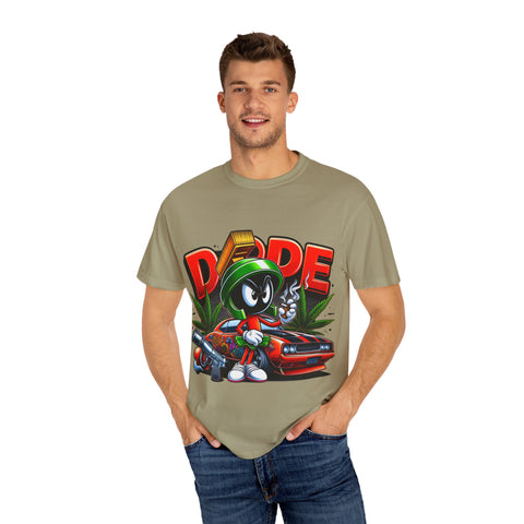 Retro Dope Graphic Unisex Garment-Dyed T-shirt