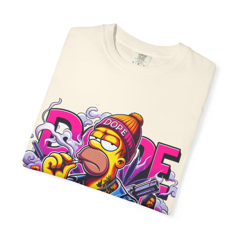 Dope Vibes Unisex Garment-Dyed T-Shirt - Streetwear Style