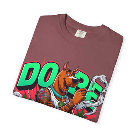 Dope Scooby-Doo Unisex T-Shirt - Vintage Car Design