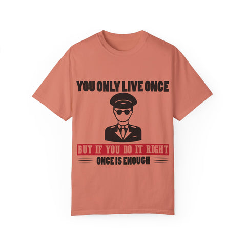 You Only Live Once Graphic Tee for Adventurers