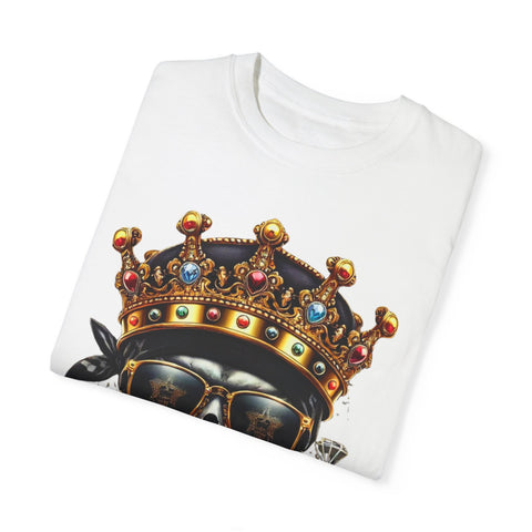 King Skull Graphic Unisex T-Shirt - Trendy Streetwear for Cool Casual Vibes