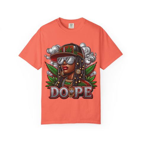 Dope Graphic Unisex Garment-Dyed T-Shirt – Stylish Cannabis-Inspired Tee for Everyday Wear