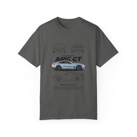 Mercedes AMG GT Unisex Garment-Dyed T-Shirt - Car Enthusiast Apparel