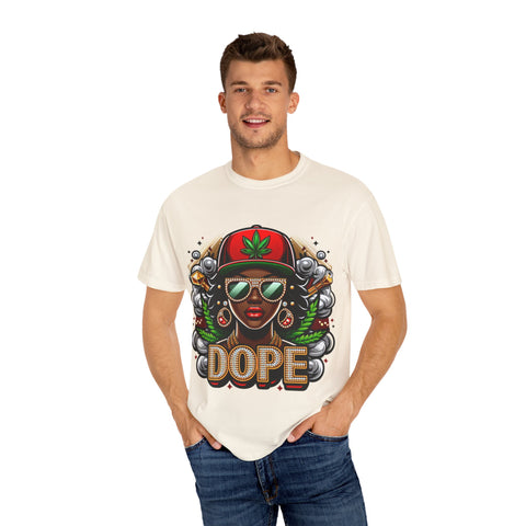 Dope Vibe Unisex Garment-Dyed T-Shirt - Cool Urban Fashion Tee
