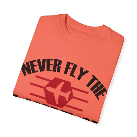 Unisex Airplane Graphic T-Shirt - 'Never Fly the A Model of Anything'