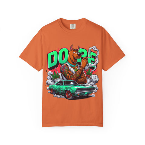 Dope Scooby-Doo Unisex T-Shirt - Vintage Car Design