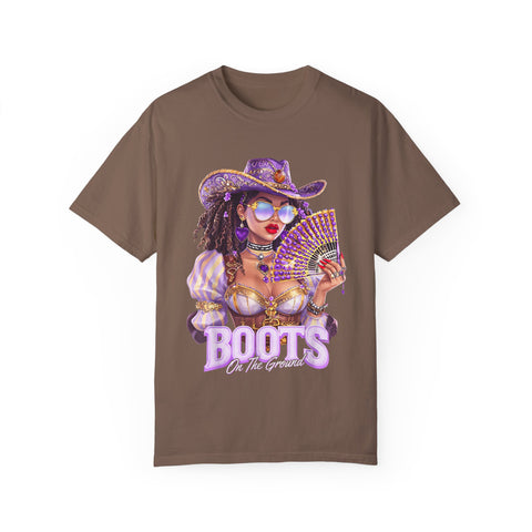 Stylish Unisex T-Shirt - 'BOOTS On the Ground' Graphic Tee
