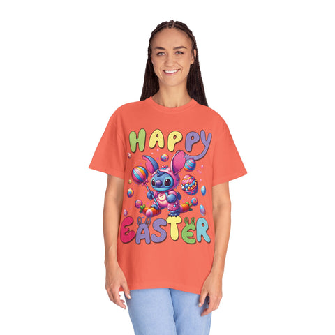 Happy Easter Unisex Garment-Dyed T-Shirt