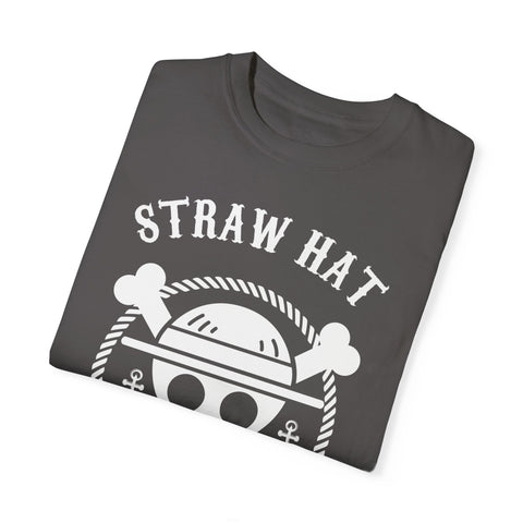 Straw Hat Cruise Graphic T-Shirt - Unisex Garment-Dyed Tee for Fans