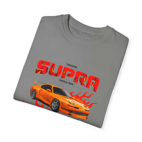 Toyota Supra Vintage Graphic T-Shirt - Perfect for Car Enthusiasts