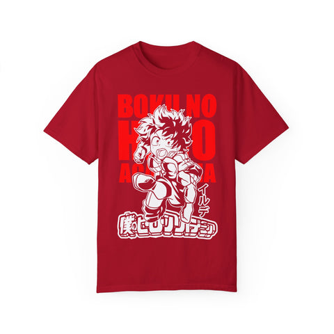 Boku No Hero Academia Unisex Garment-Dyed T-Shirt