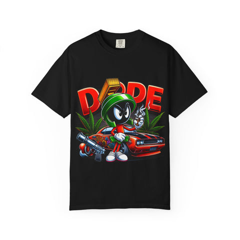 Retro Dope Graphic Unisex Garment-Dyed T-shirt