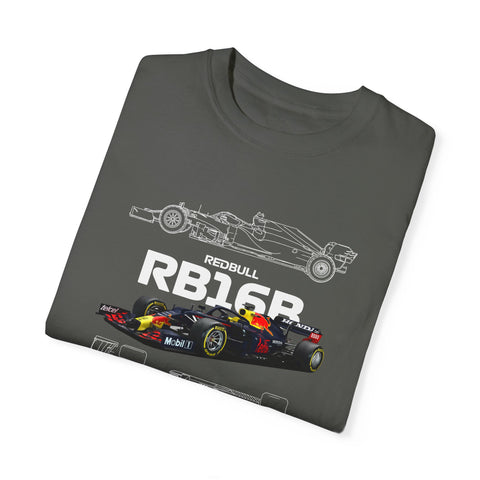 Red Bull Formula 1 RB16B Unisex T-Shirt - Garment-Dyed Racing Tee