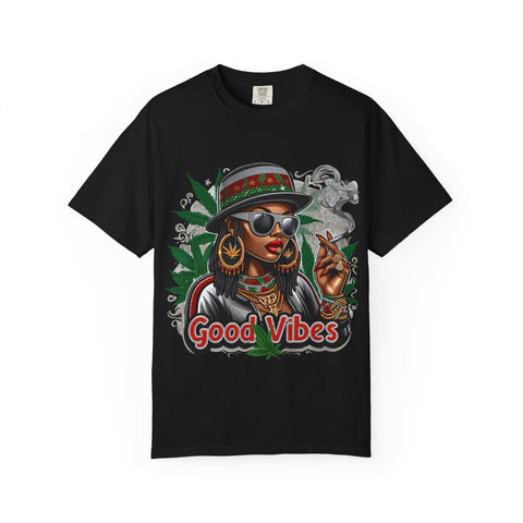 Cool Good Vibes Unisex Garment-Dyed T-shirt