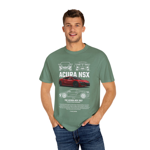 Acura NSX Unisex Garment-Dyed T-Shirt – Car Enthusiast Apparel for Auto Lovers