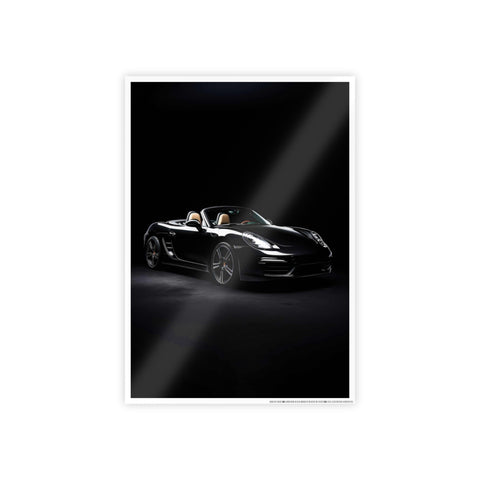 Sleek Sports Car Gloss Poster - Elegant Wall Art for Car Enthusiasts