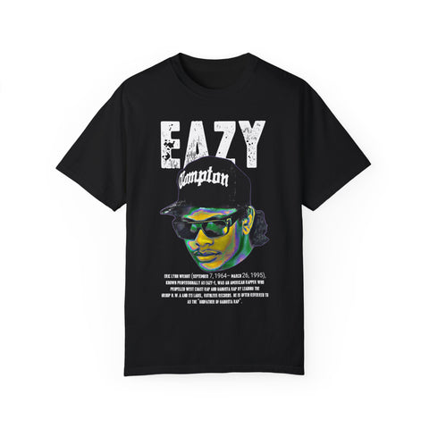 Eazy Compton Tribute T-shirt - Unisex Garment-Dyed Tee for Music Lovers