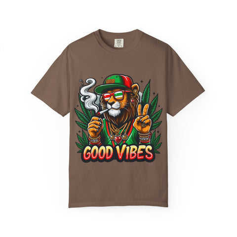 Good Vibes Unisex Garment-Dyed T-Shirt