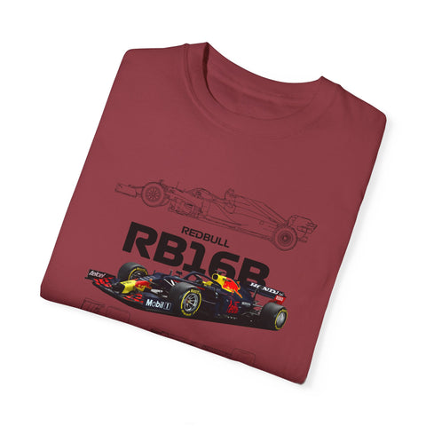 Unisex Garment-Dyed T-shirt - Red Bull Formula 1 Team Graphic Tee