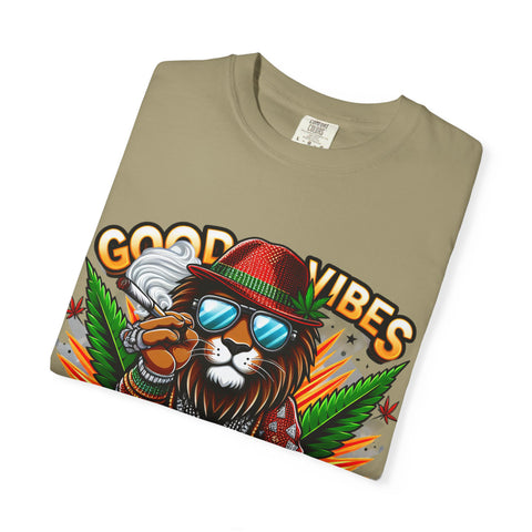Good Vibes Unisex Garment-Dyed T-Shirt