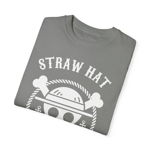 Straw Hat Cruise Graphic T-Shirt - Unisex Garment-Dyed Tee for Fans