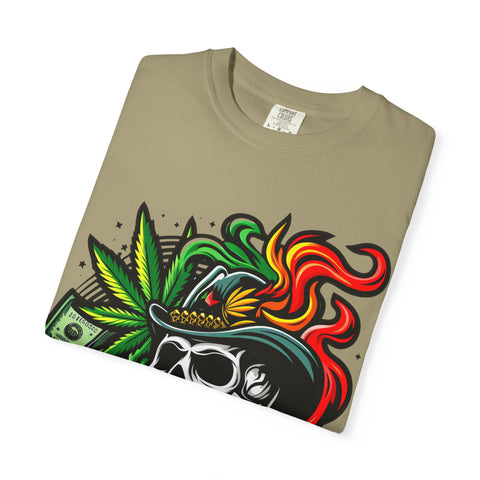 Skull & Smoke T-Shirt | Cool Unisex Graphic Tee for Music Lovers, Festival Wear, Street Style, Gift Idea, Vibrant Design