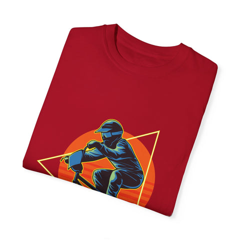 BMX Adventure Unisex Garment-Dyed T-Shirt