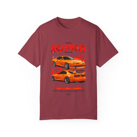 Toyota Supra Vintage Graphic T-Shirt - Perfect for Car Enthusiasts