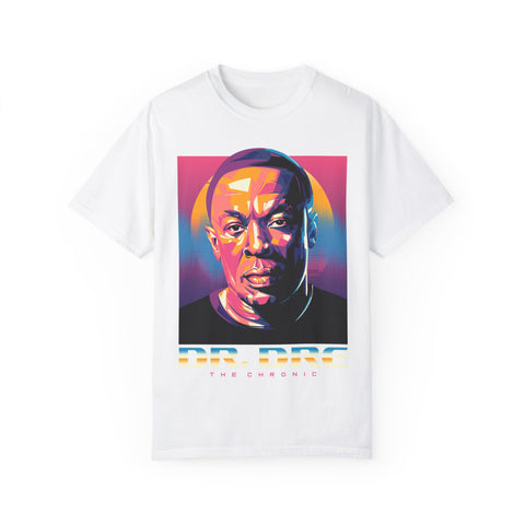 Dr. Dre 'The Chronic' Unisex Garment-Dyed T-Shirt - Vintage Hip-Hop Style