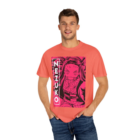 Nezuko Anime T-Shirt - Unisex Garment-Dyed Tee
