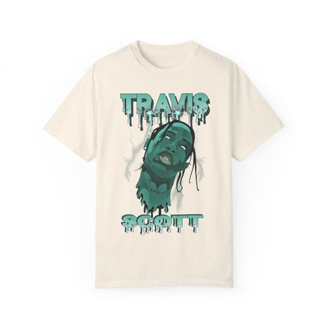 Unisex Travis Scott Dripping Graphic T-Shirt - Hip Hop Streetwear