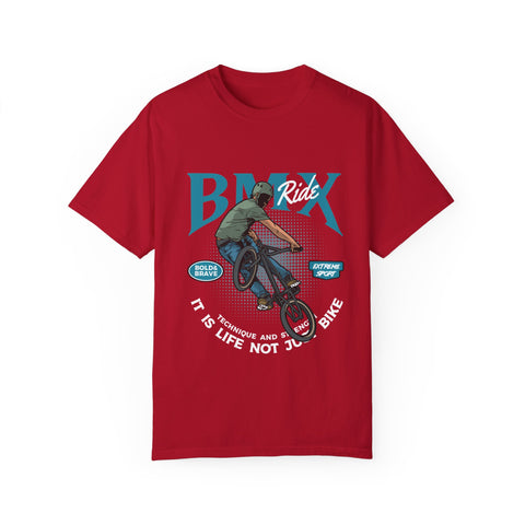 BMX Bold & Brave Unisex T-Shirt - Perfect for Cycling Enthusiasts