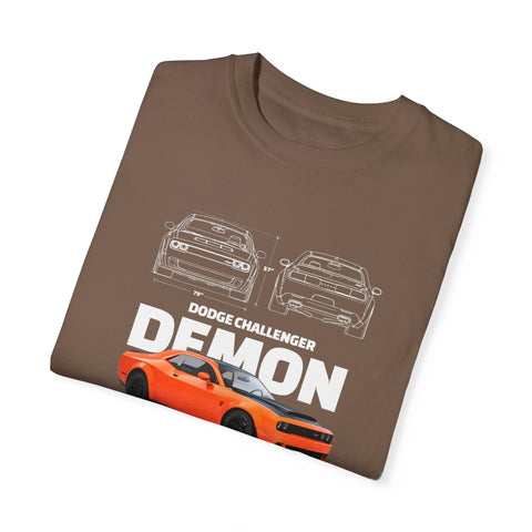 Dodge Challenger Demon T-Shirt - Unisex Vintage Car Tee