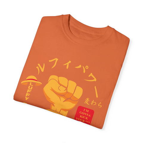 Unisex Luffy Power Graphic T-Shirt - King of Pirates Design
