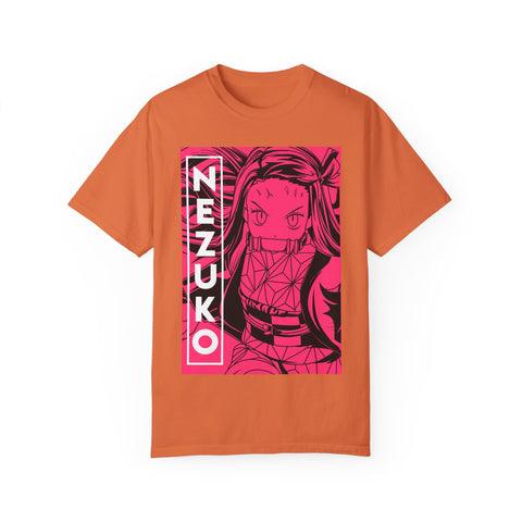 Nezuko Anime T-Shirt - Unisex Garment-Dyed Tee