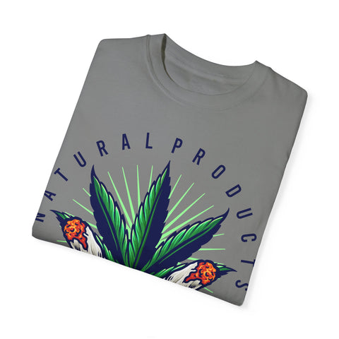 Cannabis Natural Products T-Shirt - Unisex Garment-Dyed Tee for Eco-Conscious Individuals