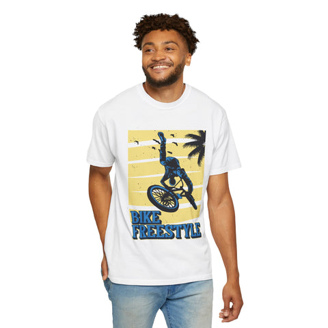 Unisex Bike Freestyle T-Shirt - Casual Graphic Tee for Cyclists