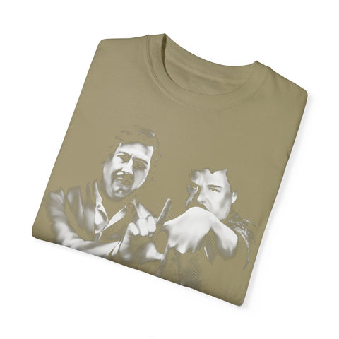 Unisex Garment-Dyed T-Shirt - Vintage Latino Graphic Tee