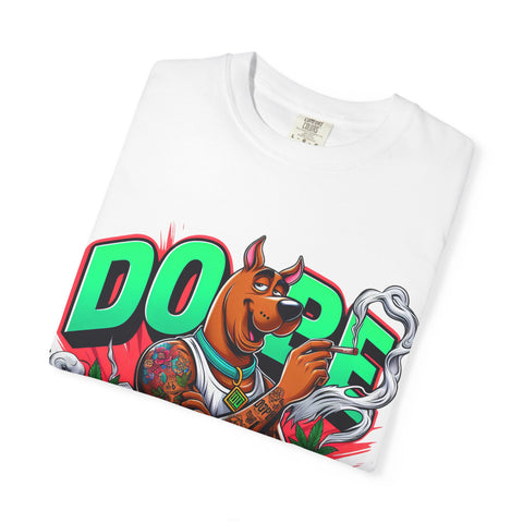 Dope Scooby-Doo Unisex T-Shirt - Vintage Car Design