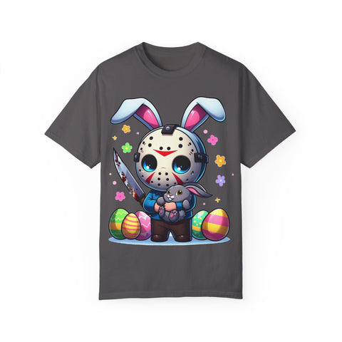 Cute Bunny Horror Unisex T-Shirt - Perfect for Easter Celebrations