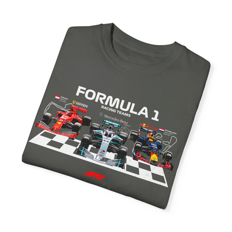 Formula 1 Racing Unisex Garment-Dyed T-Shirt
