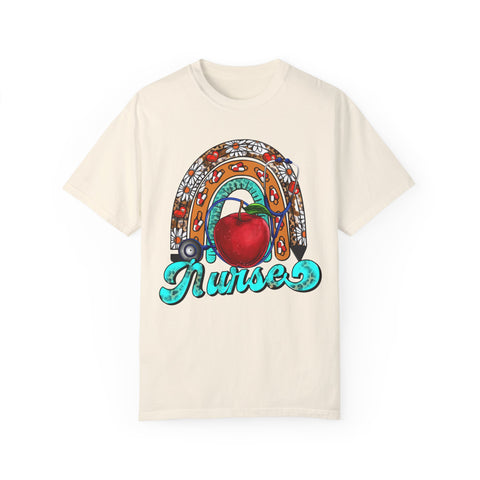 Colorful Nurse Rainbow T-Shirt – Perfect Gift for Healthcare Heroes