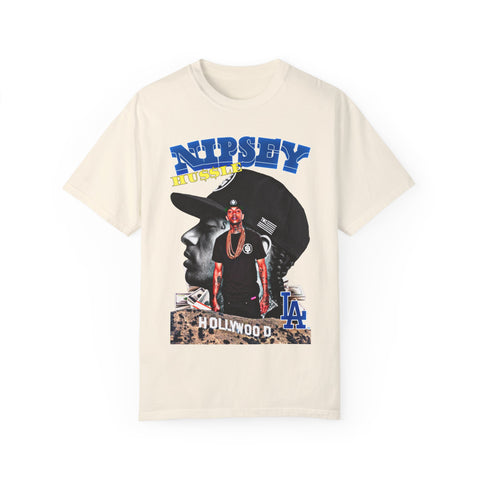 Unisex Garment-Dyed T-Shirt - Nipsey Hussle Tribute Tee