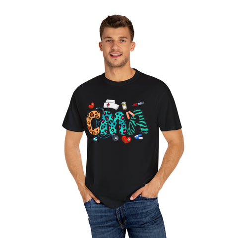 Fun Nurse Appreciation T-Shirt - Cute Animal Print Design